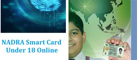 nadra under 18 smart card requirements|nadra identity card fee.